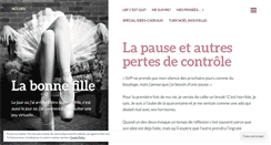 Desktop Screenshot of labonnefille.com